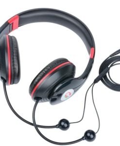 Anti straling koptelefoon over-ear air tube headsets - Jack Port