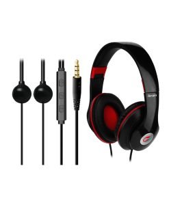 Anti straling koptelefoon over-ear air tube headsets - Jack Port