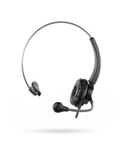 Anti straling Air Tube Headset HA01Z - iBrain Zwart