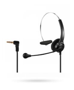 Anti straling Air Tube Headset HA01Z - iBrain Zwart
