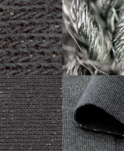 BLACK JERSEY - Anti straling textiel - Zwart